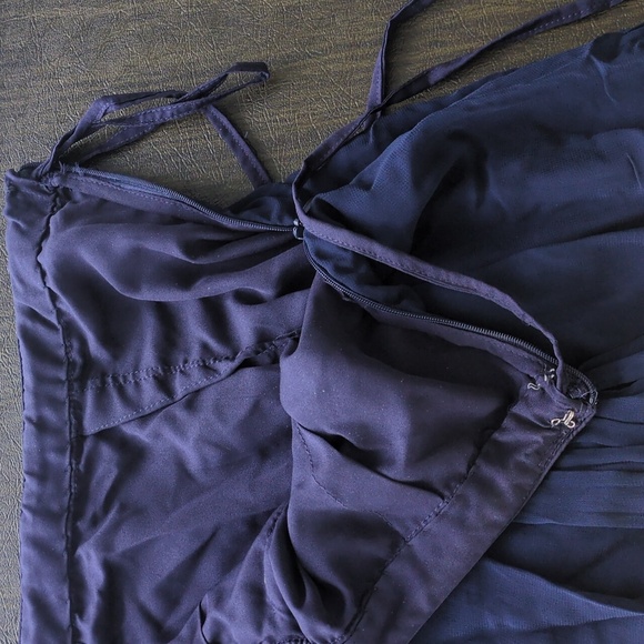 Beaded Blue Crop Top - Picture 8 of 12